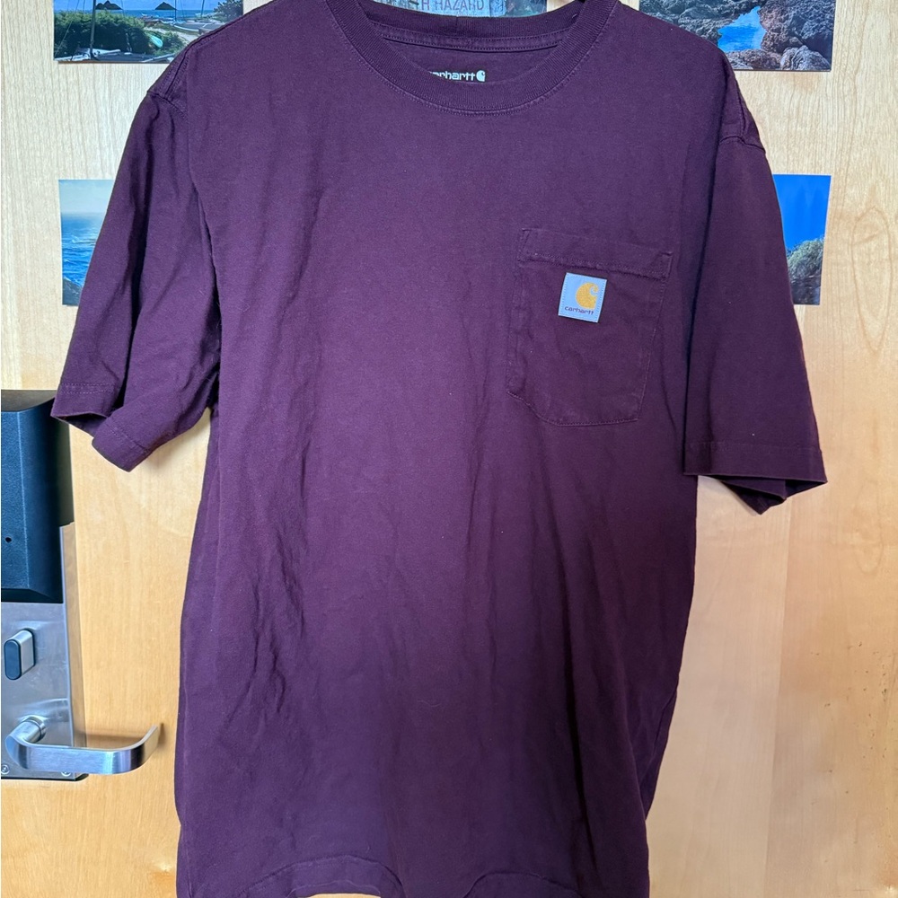 Carhartt Purple Short Sleeve Tee
